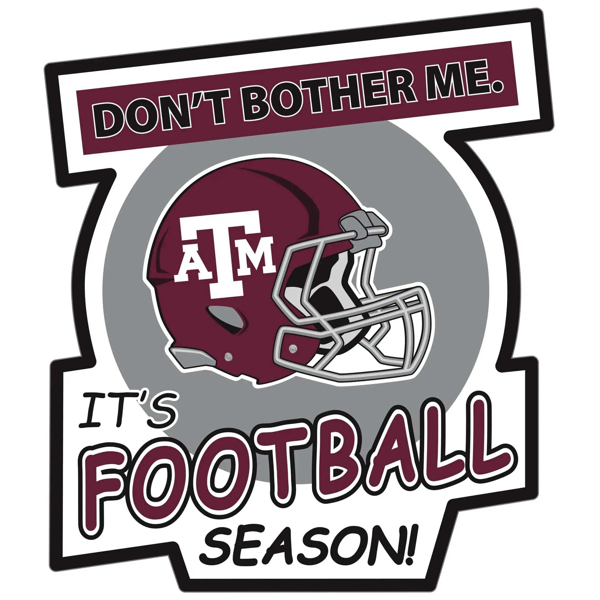 Texas A & M Aggies Don't Bother Me Auto Decal - Texas A&M - Flyclothing LLC
