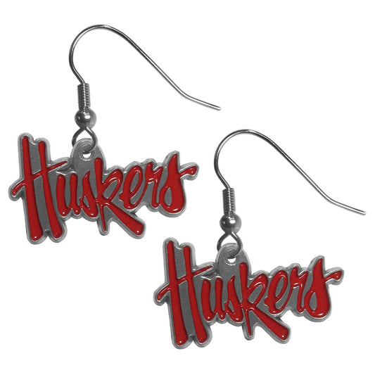 Nebraska Cornhuskers Dangle Earrings - Nebraska Cornhuskers - Flyclothing LLC