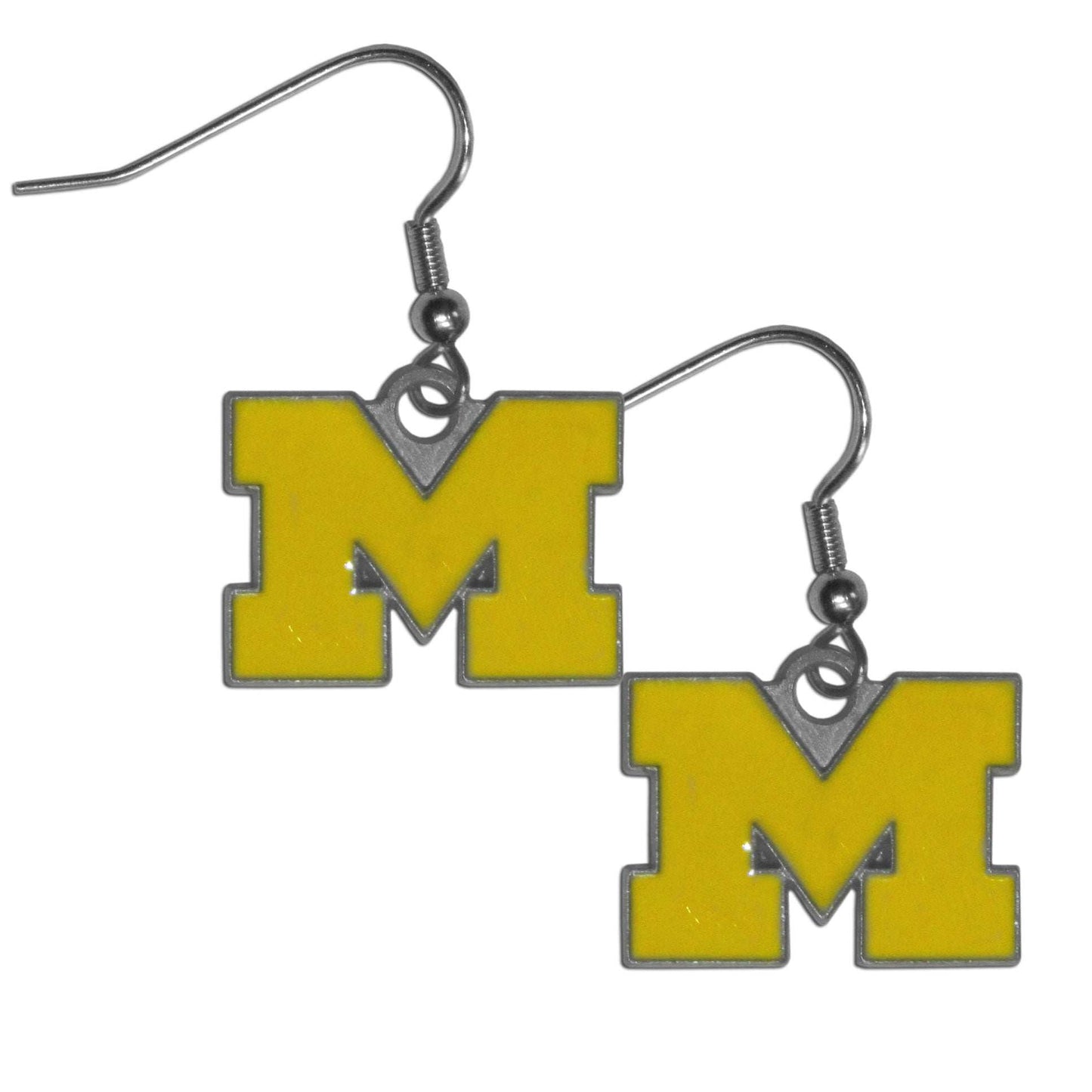 Michigan Wolverines Dangle Earrings - Michigan Wolverines - Flyclothing LLC