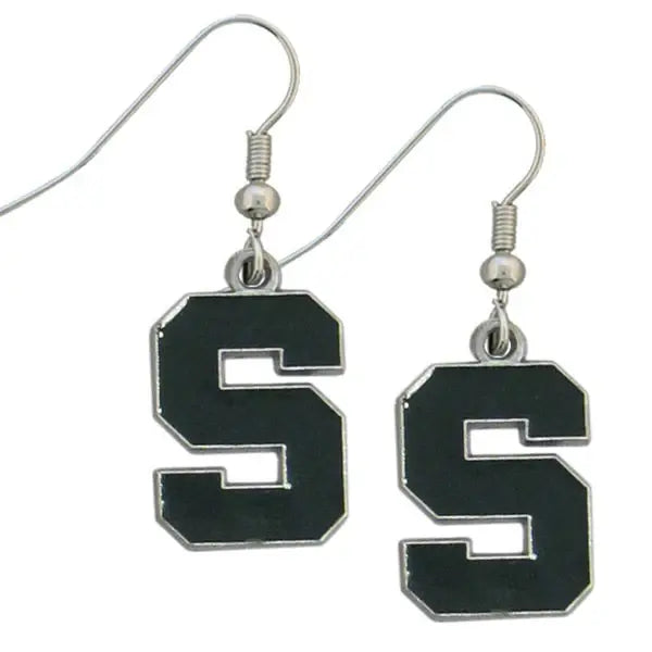 Michigan St. Spartans Dangle Earrings - Michigan St. Spartans - Flyclothing LLC