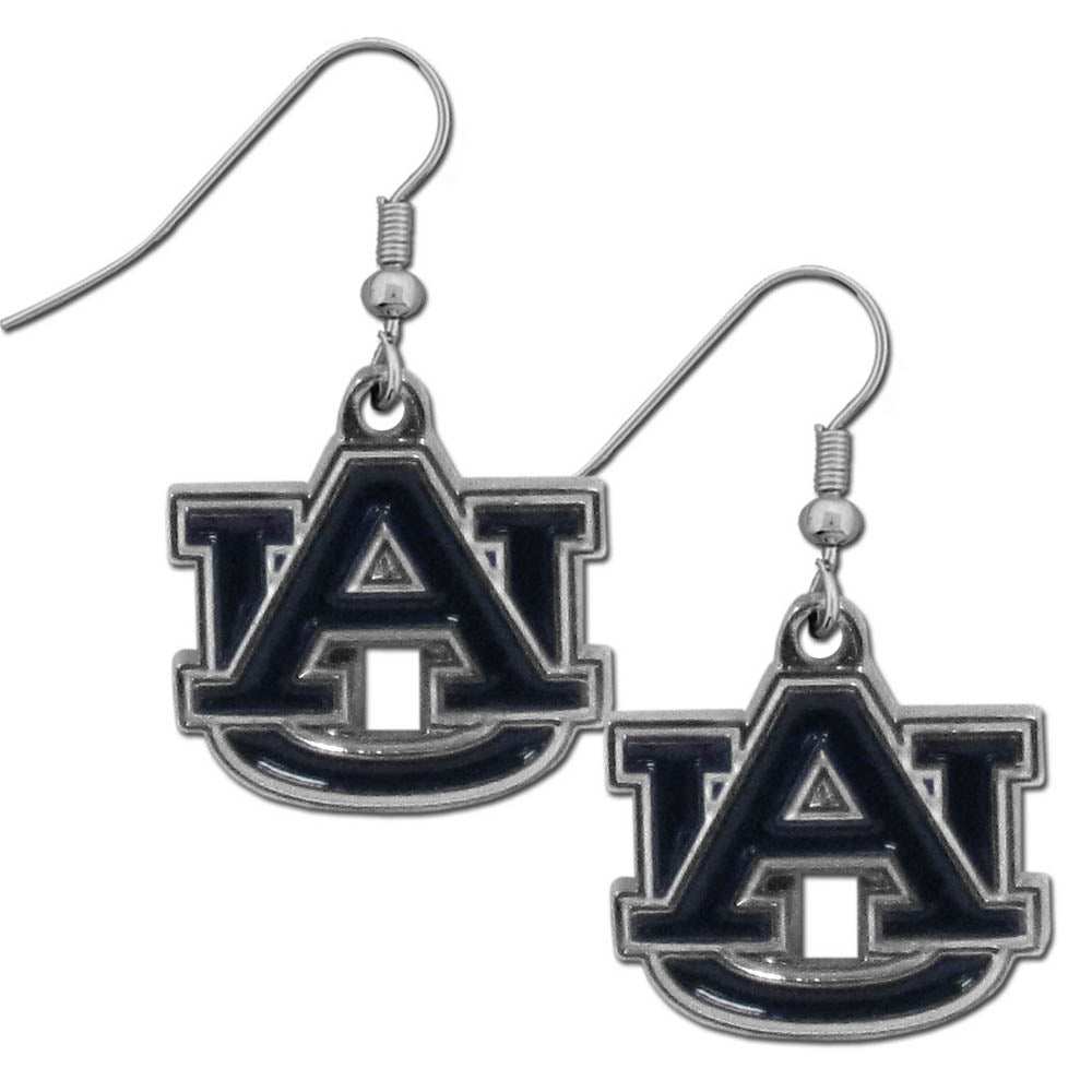 Mississippi St. Bulldogs Chrome Dangle Earrings - Mississippi St. Bulldogs - Flyclothing LLC