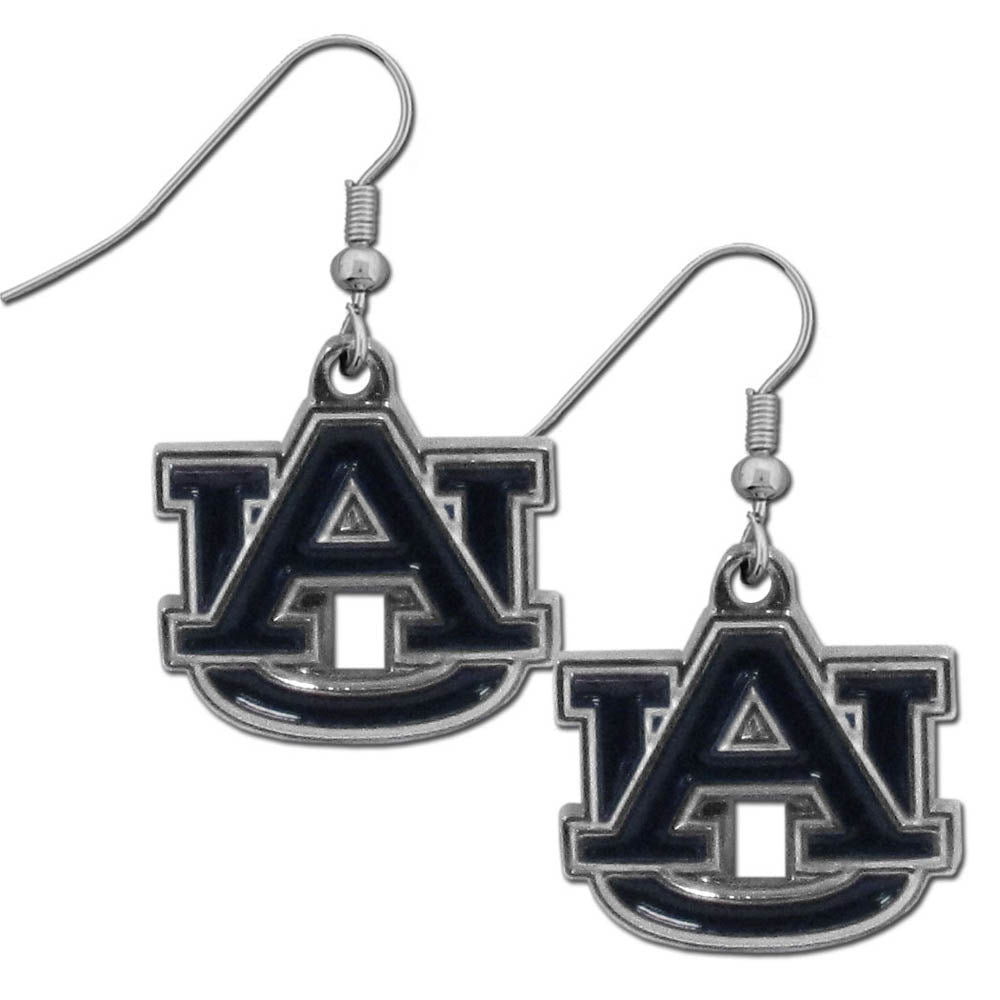 Mississippi St. Bulldogs Chrome Dangle Earrings