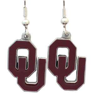 Oklahoma Sooners Dangle Earrings - Oklahoma Sooners - Flyclothing LLC