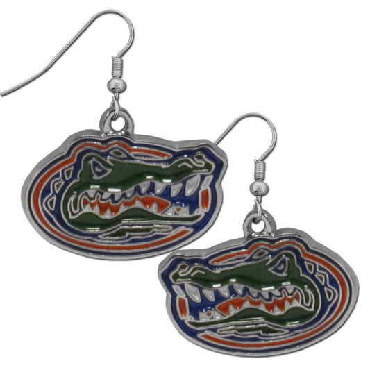 Florida Gators Chrome Dangle Earrings - Florida Gators - Flyclothing LLC