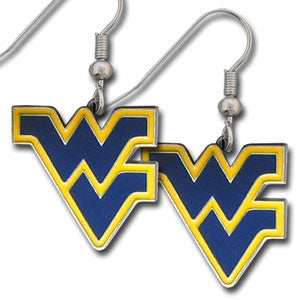 W. Virginia Mountaineers Dangle Earrings - W. Virginia Mountaineers - Flyclothing LLC