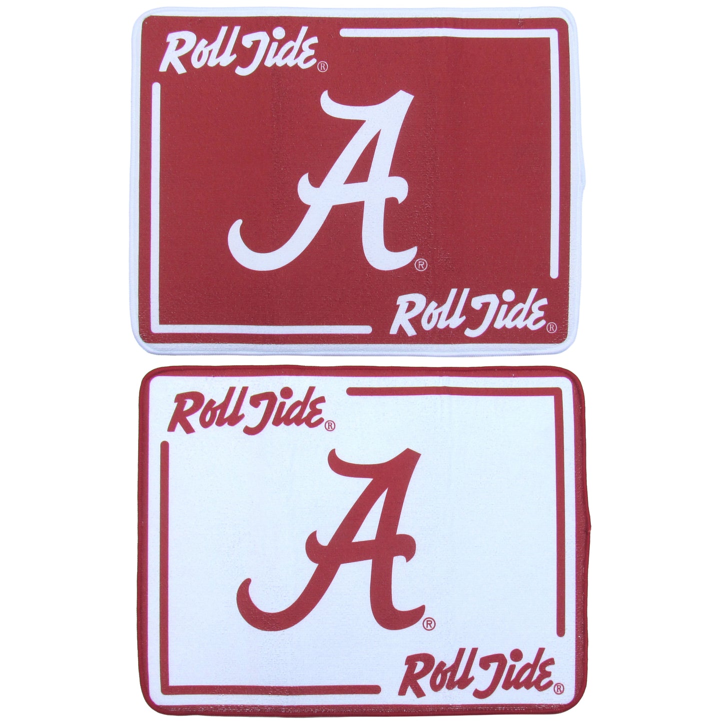 Alabama Crimson Tide Microfiber Drying Mat, 2pk