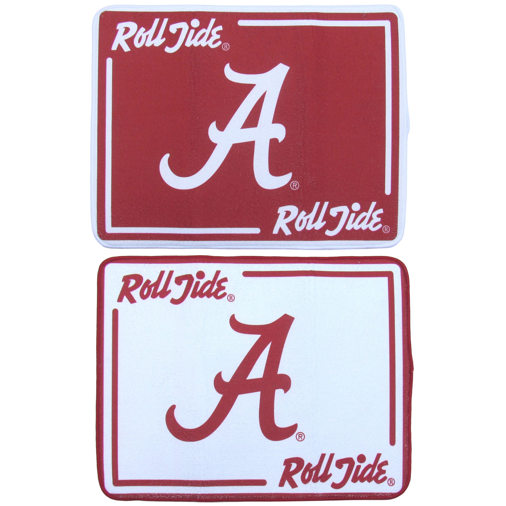 Alabama Crimson Tide Microfiber Drying Mat, 2pk