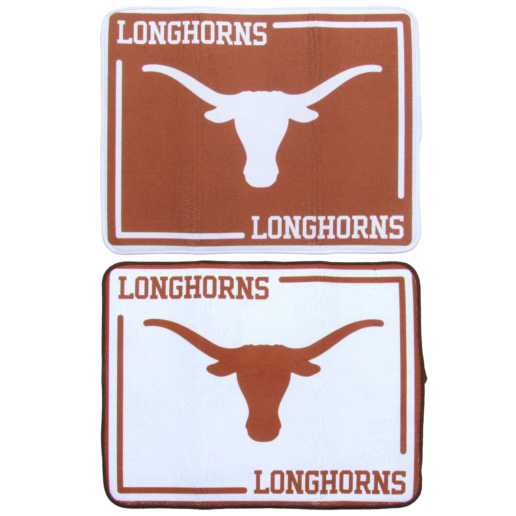 Texas Longhorns Microfiber Drying Mat, 2pk