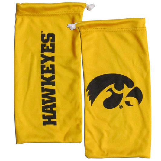 Iowa Hawkeyes Microfiber Sunglass Bag - Iowa Hawkeyes - Flyclothing LLC