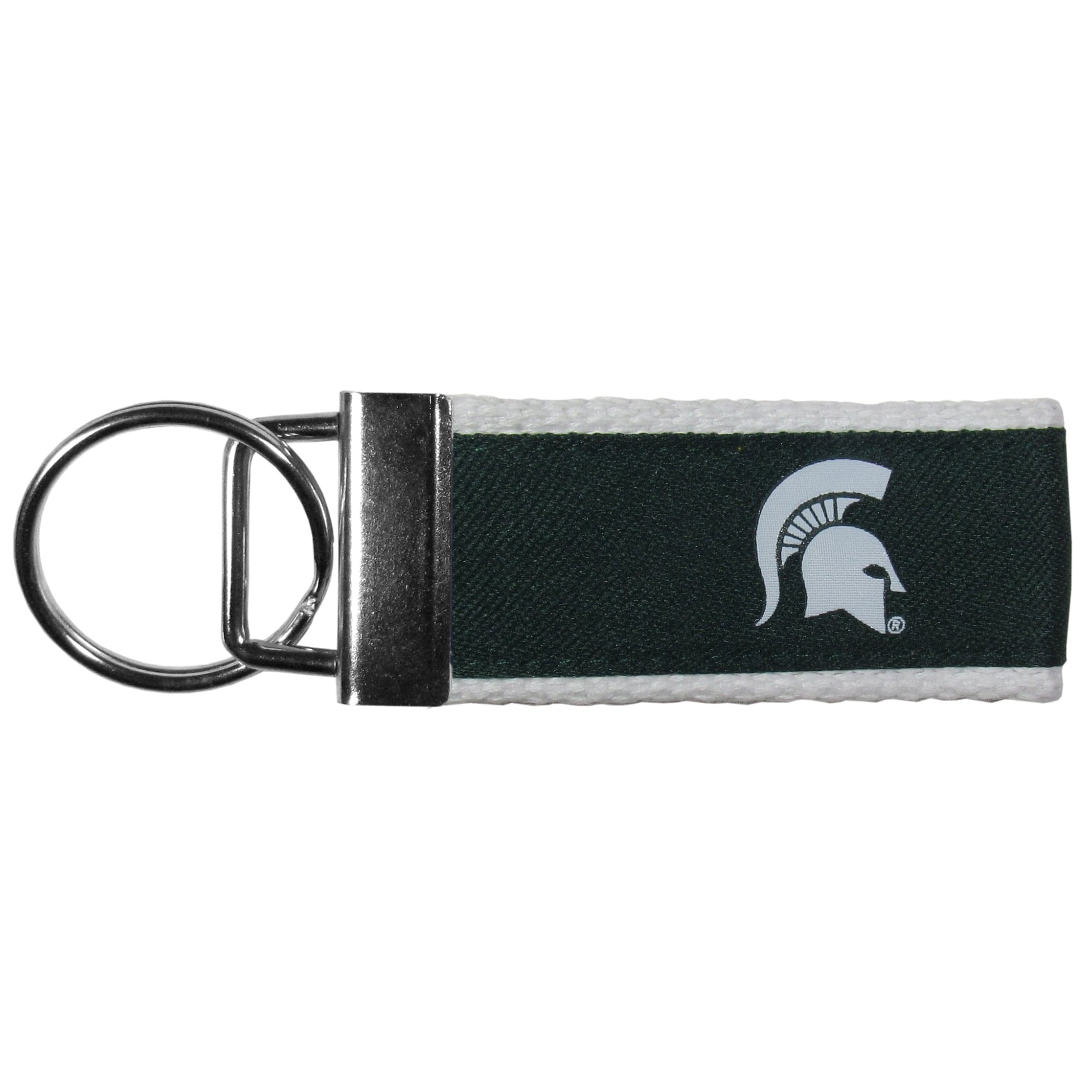 Michigan St. Spartans Woven Key Chain - Michigan St. Spartans