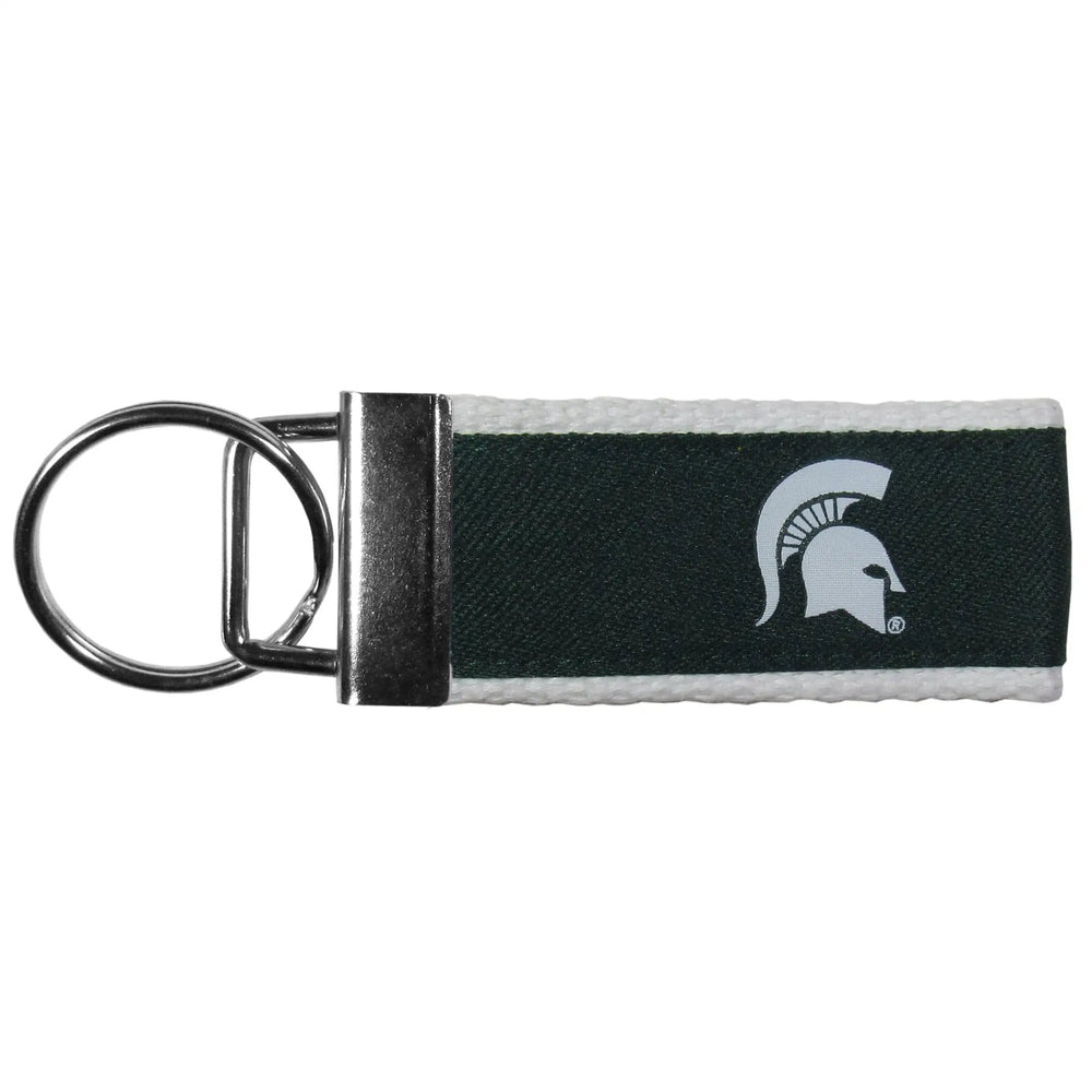 Michigan St. Spartans Woven Key Chain - Michigan St. Spartans