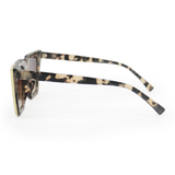 The CEO - Sustainable Tortoise Frame Brown Lens Cateye Sunglasses - TopFoxx - Flyclothing LLC