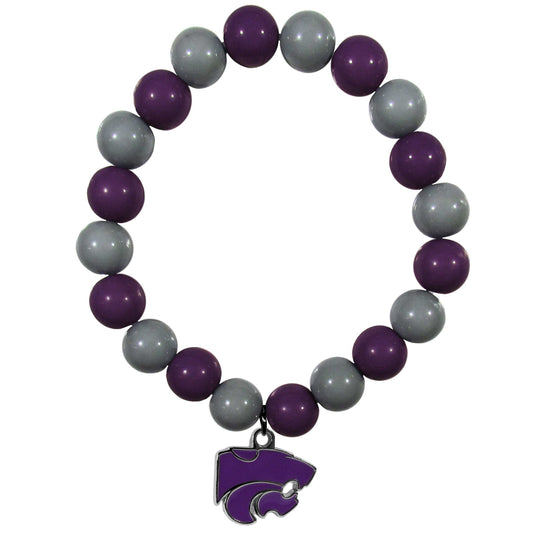 Kansas St. Wildcats Fan Bead Bracelet - Kansas St. Wildcats - Flyclothing LLC