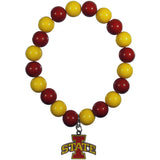 Iowa St. Cyclones Fan Bead Bracelet - Iowa St. Cyclones - Flyclothing LLC