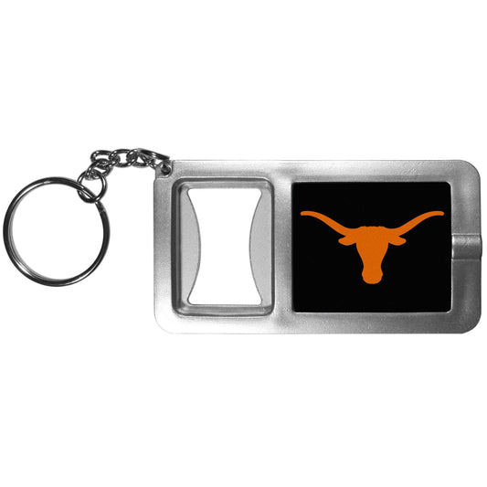 Texas Longhorns Flashlight Key Chain with Bottle Opener - Texas Longhorns - Flyclothing LLC