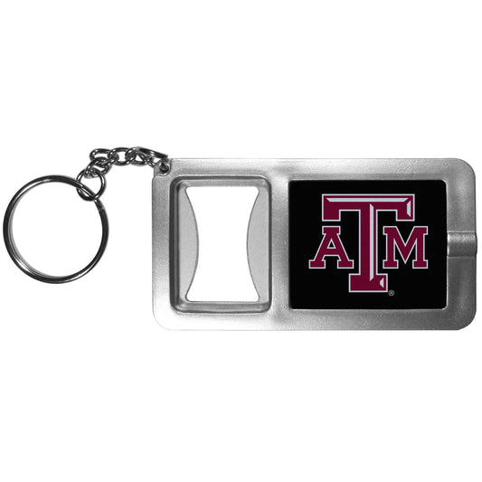 Texas A & M Aggies Flashlight Key Chain with Bottle Opener - Texas A & M Aggies - Flyclothing LLC