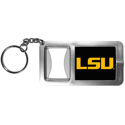 LSU Tigers Flashlight Key Chain with Bottle Opener - LSU Tigers - Flyclothing LLC