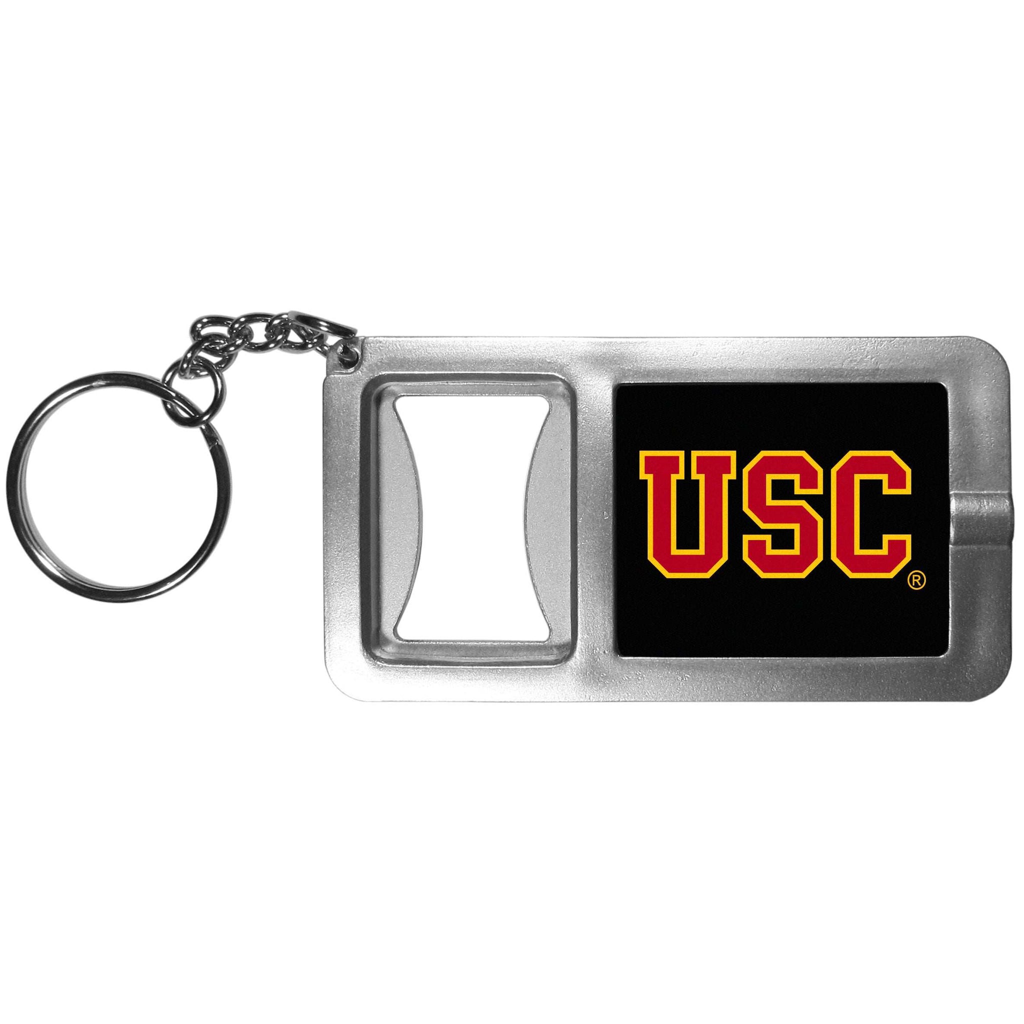 USC Trojans Flashlight Key Chain with Bottle Opener - USC Trojans - Flyclothing LLC