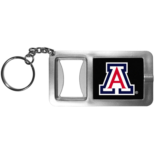 Arizona Wildcats Flashlight Key Chain with Bottle Opener - Arizona Wildcats - Flyclothing LLC