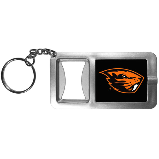 Oregon St. Beavers Flashlight Key Chain with Bottle Opener - Oregon St. Beavers - Flyclothing LLC