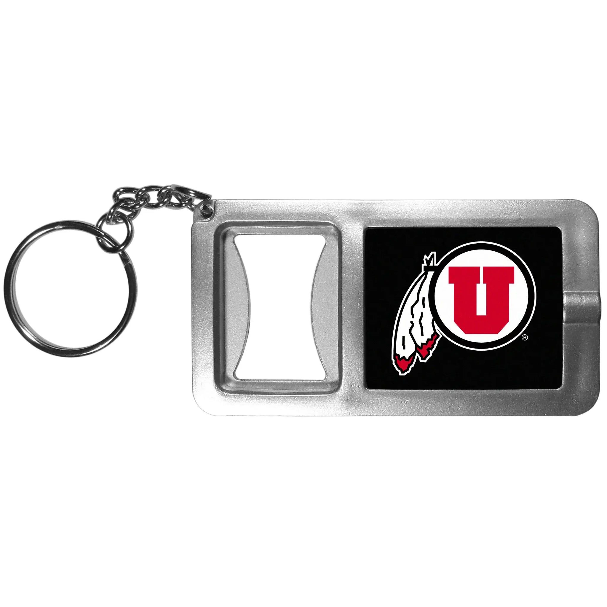 Utah Utes Flashlight Key Chain with Bottle Opener - Utah Utes - Flyclothing LLC