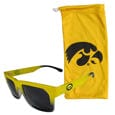 Iowa Hawkeyes Sportsfarer Sunglasses and Bag Set - Siskiyou Buckle
