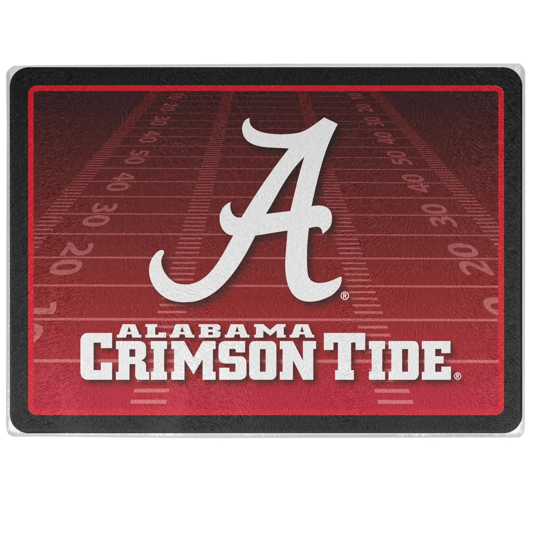 Alabama Crimson Tide Glass Cutting Board - Alabama Crimson Tide - Flyclothing LLC