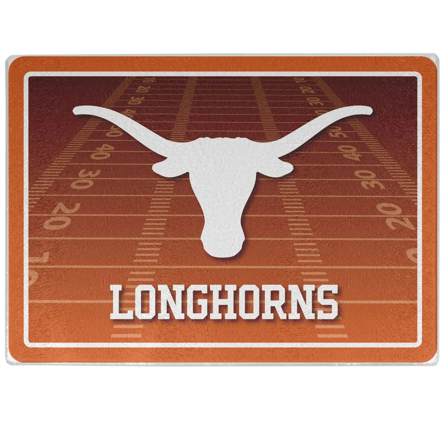 Texas Longhorns Glass Cutting Board - Texas Longhorns - Flyclothing LLC