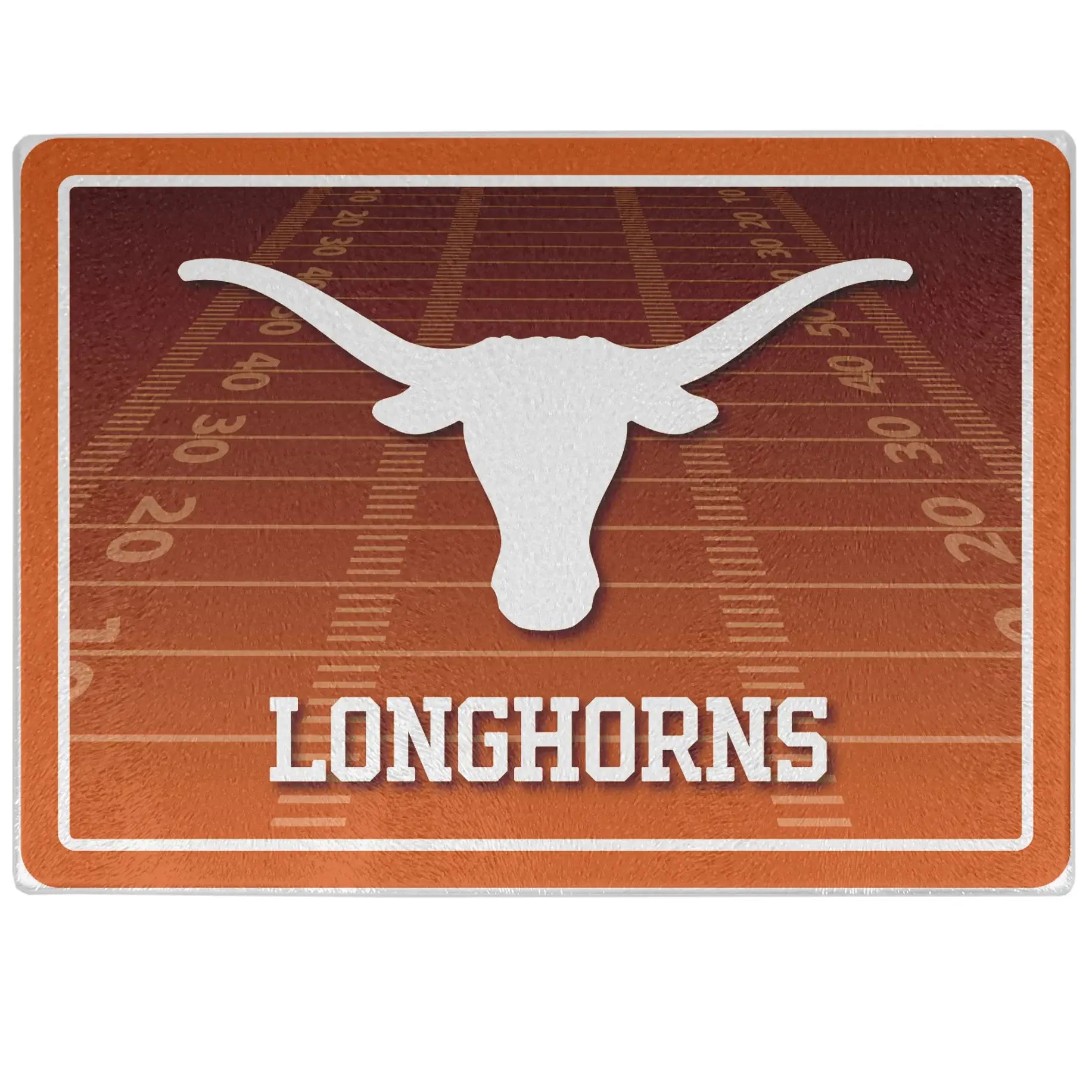 Texas Longhorns Glass Cutting Board - Texas Longhorns - Flyclothing LLC