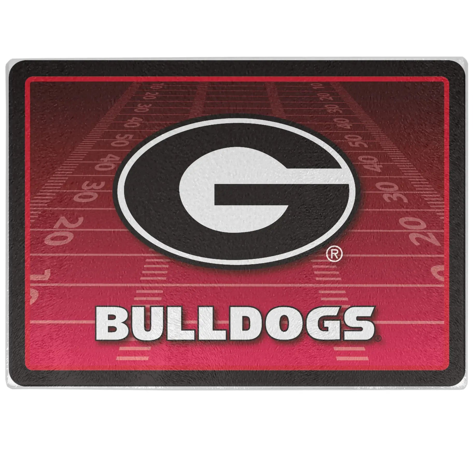 Georgia Bulldogs Glass Cutting Board - Georgia Bulldogs - Flyclothing LLC