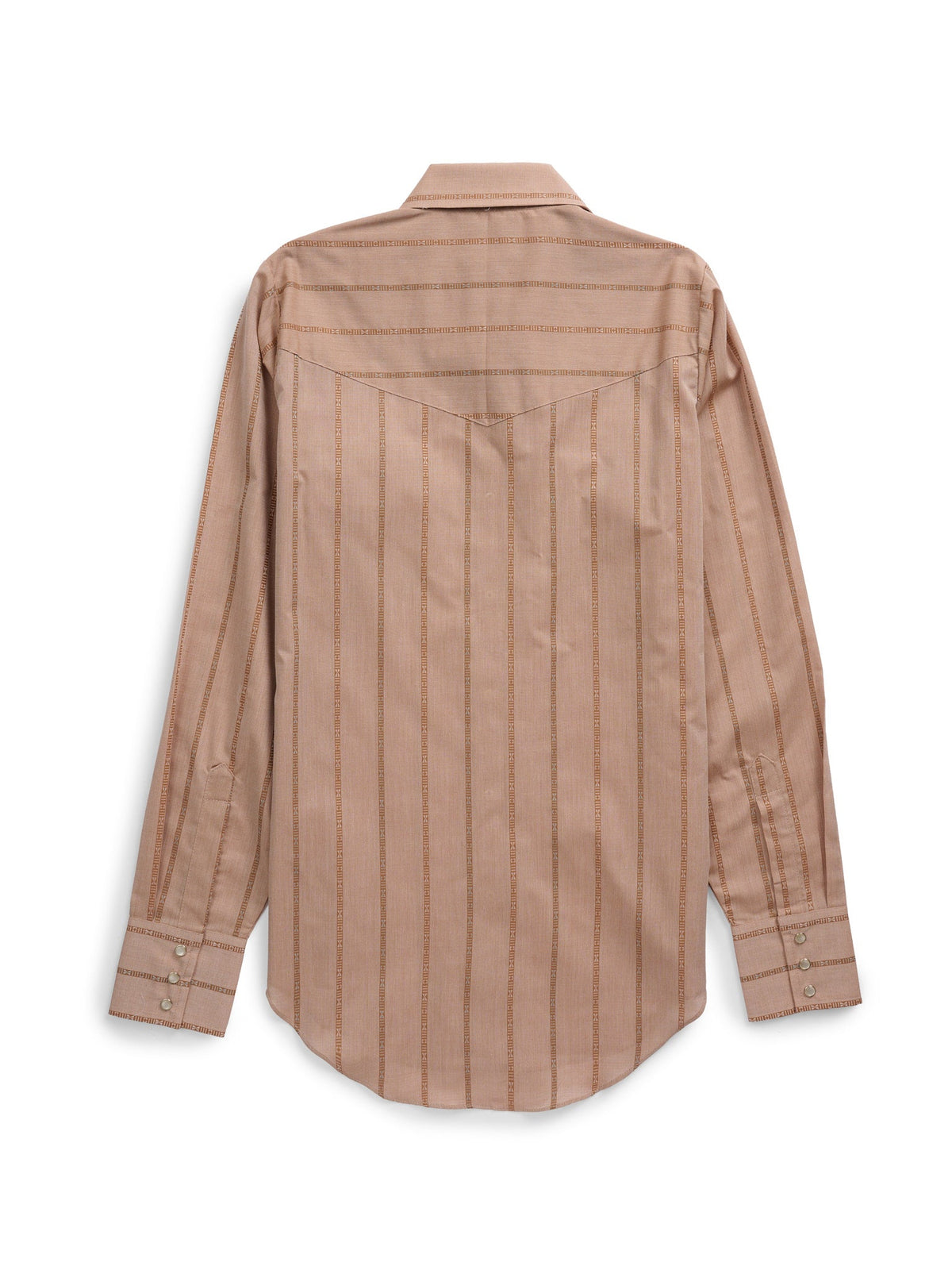 Women's Cowboygirl Gold Dobby Stripe Granddaddy Snap Shirt - Ely Cattleman - Flyclothing LLC
