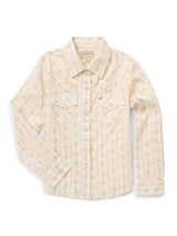 Girl's Cowboygirl Buttermilk Rose Print Granddaddy Western Snap Shirt - Ely - Flyclothing LLC