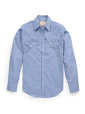 Women's Cowboygirl Blue Gingham Granddaddy Snap Shirt - Ely Cattleman