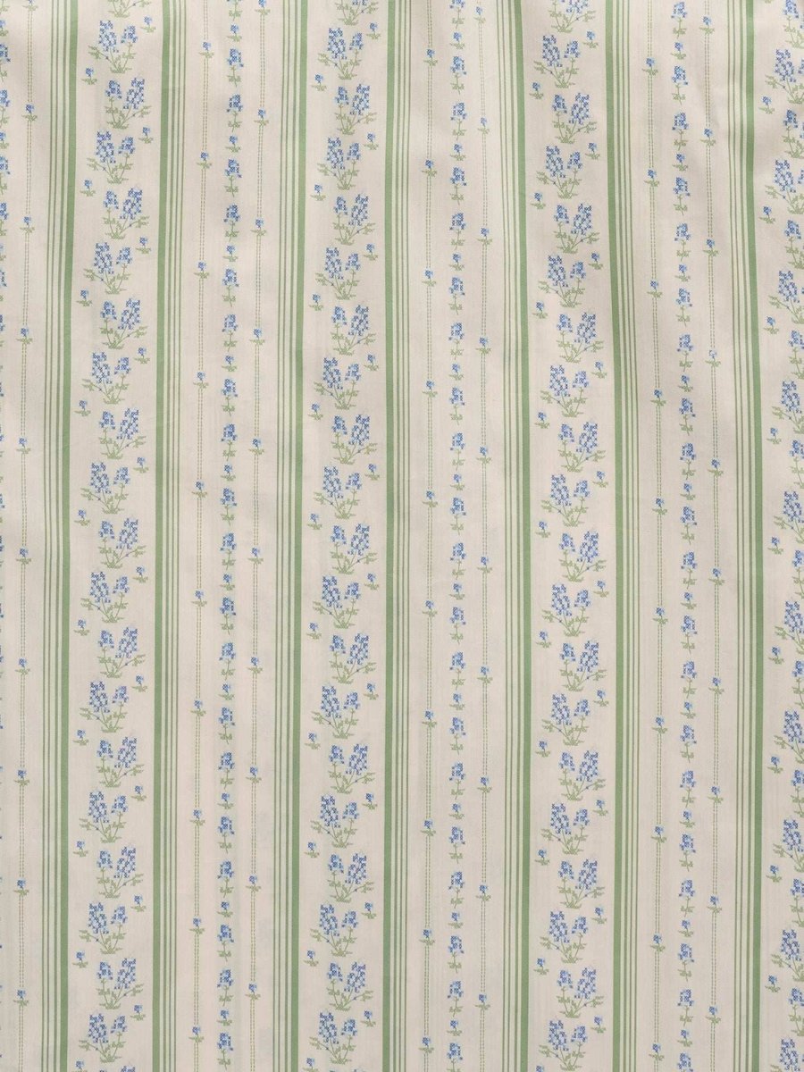 Women's Cowboygirl Bluebonnet Stripe Print Granddaddy Snap Shirt - Ely Cattleman - Flyclothing LLC