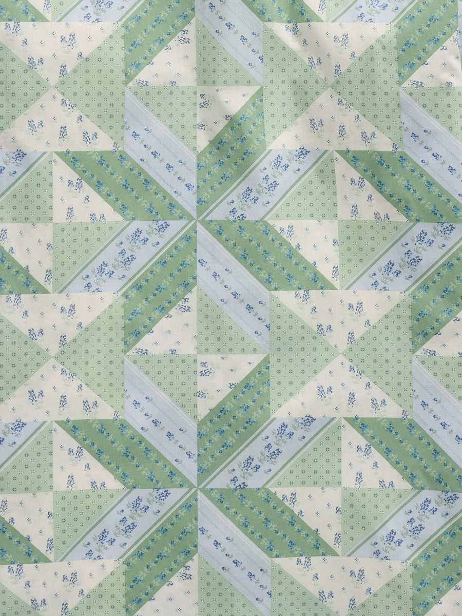 Women's Cowboygirl Sage Brush Quilt Print Granddaddy Snap Shirt - Ely Cattleman - Flyclothing LLC