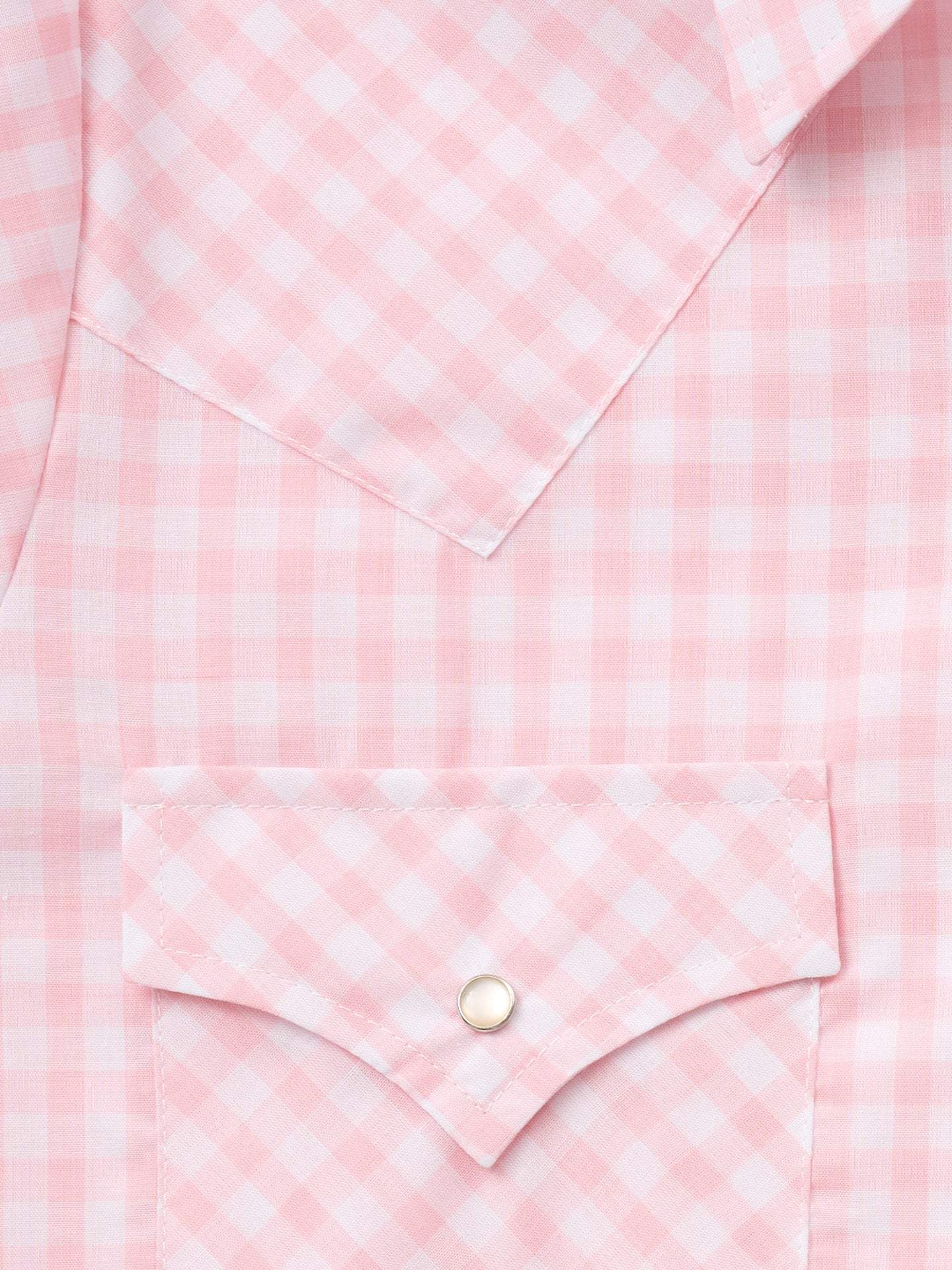Women's Cowboygirl Blossom Gingham Granddaddy Snap Shirt - Ely Cattleman - Flyclothing LLC