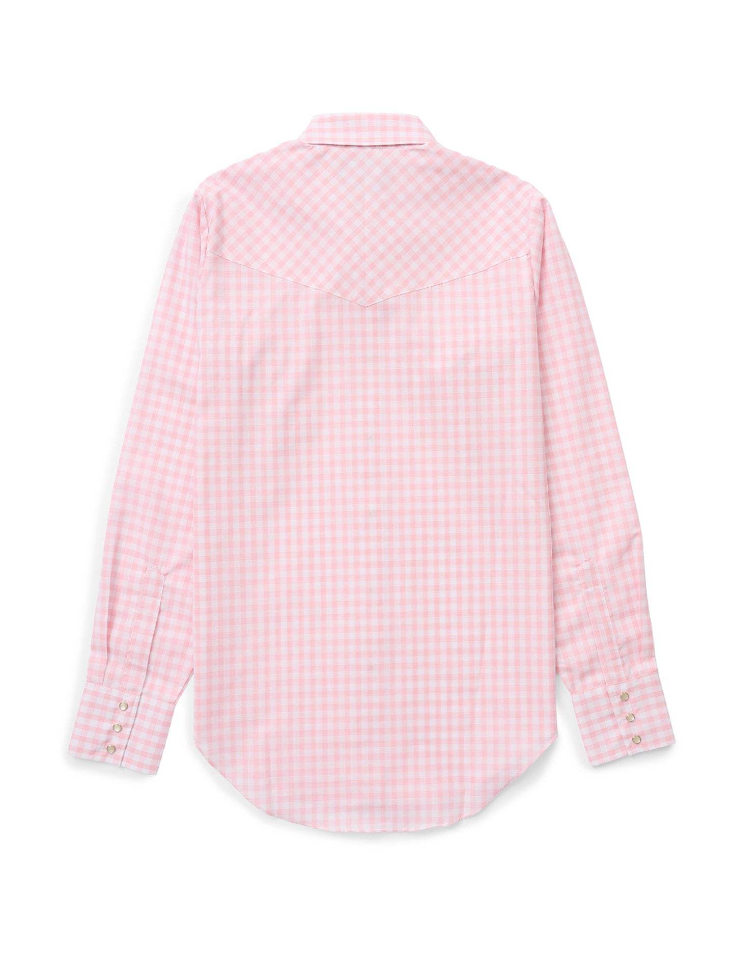 Women's Cowboygirl Blossom Gingham Granddaddy Snap Shirt - Ely Cattleman - Flyclothing LLC