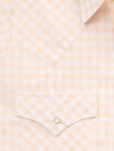 Women's Cowboygirl Buttermilk Gingham Granddaddy Snap Shirt - Ely Cattleman - Flyclothing LLC