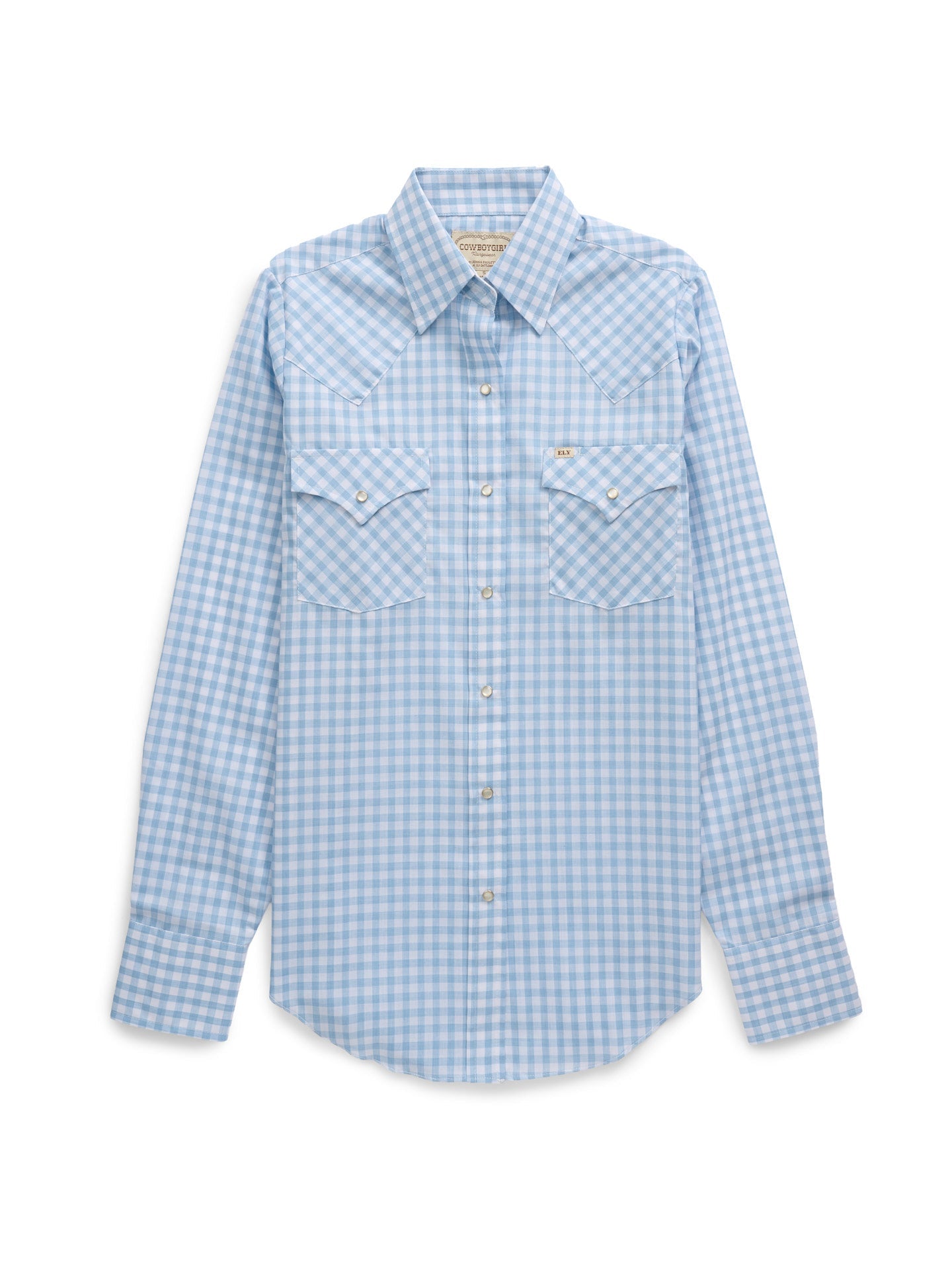 Women's Cowboygirl First Light Ride Gingham Granddaddy Snap Shirt