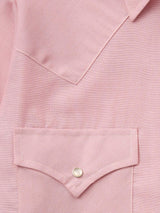 Women's Cowboygirl Blossom Pink Chambray Granddaddy Snap Shirt - Ely Cattleman - Flyclothing LLC