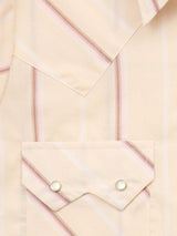 Women's Cowboygirl Buttermilk Stripe Granddaddy Snap Shirt - Ely - Flyclothing LLC