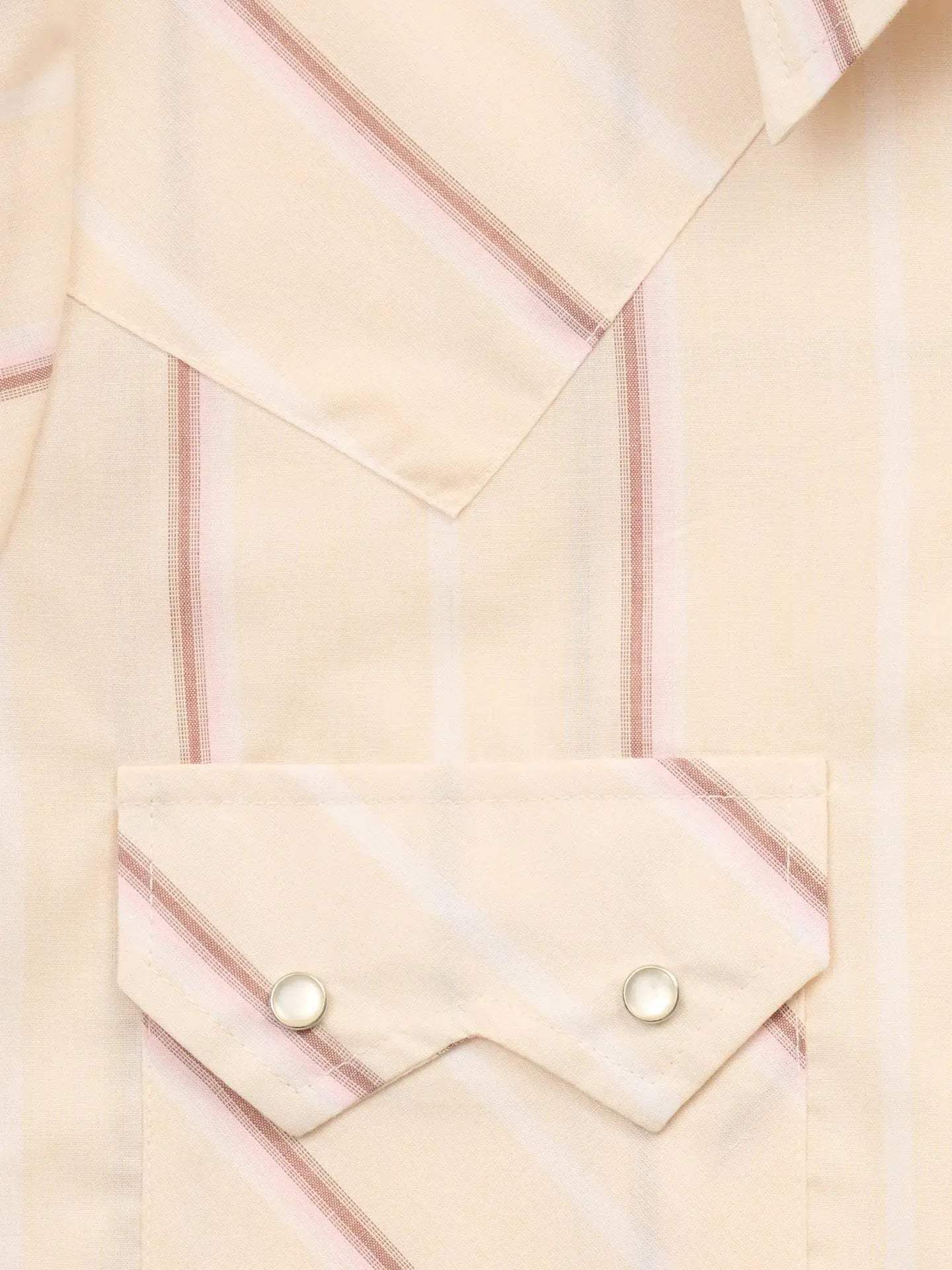 Women's Cowboygirl Buttermilk Stripe Granddaddy Snap Shirt - Ely - Flyclothing LLC