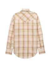 Women's Cowboygirl Buttermilk Plaid Granddaddy Snap Shirt - Ely - Flyclothing LLC
