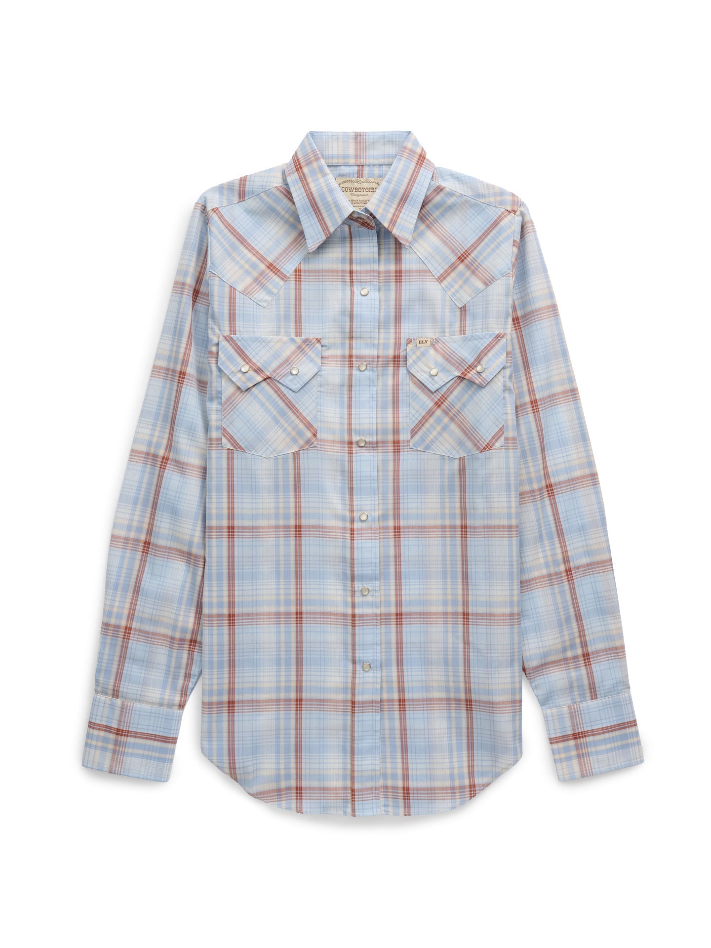 Women's Cowboygirl First Light Ride Plaid Granddaddy Snap Shirt