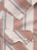 Women's Cowboygirl Ranch Rig Rust Stripe Granddaddy Snap Shirt - Ely Cattleman - Flyclothing LLC