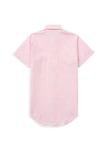 Women's Cowboygirl Blossom Pink Gingham Short Sleeve Granddaddy Snap Shirt - Ely Cattleman - Flyclothing LLC