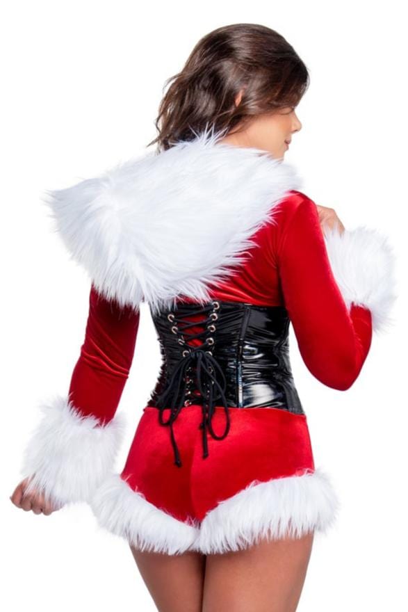 J-Valentine CH332 - PVC Holographic Waist Cincher - J. Valentine