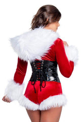 J-Valentine CH332 - PVC Holographic Waist Cincher - J. Valentine - Flyclothing LLC