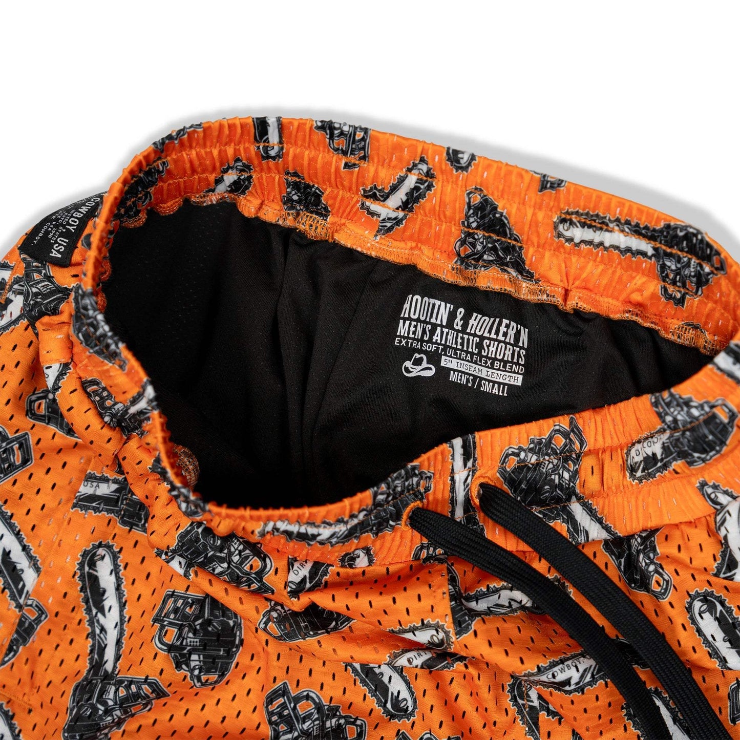 Men’s Double-Layer Mesh Training Shorts — 5" Inseam - DIRTY COWBOY USA - Flyclothing LLC