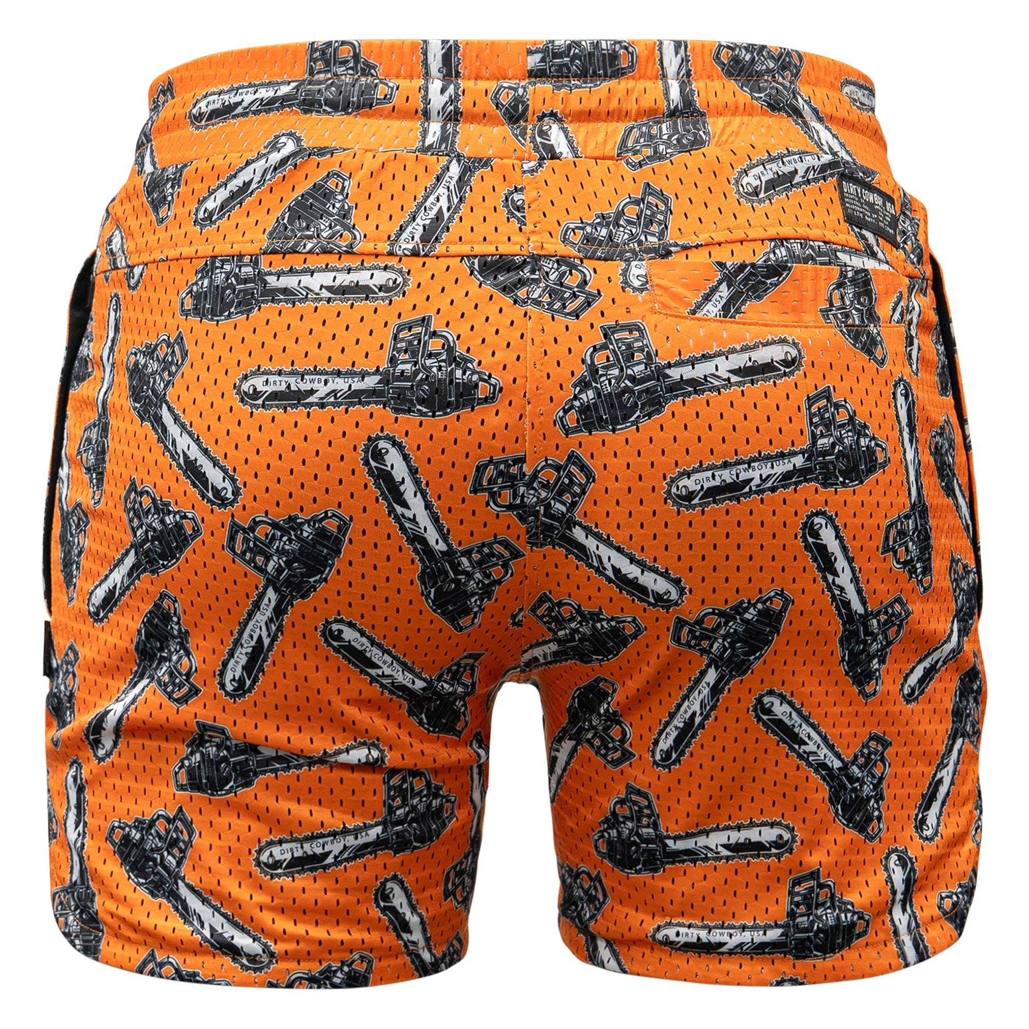 Men’s Double-Layer Mesh Training Shorts — 5" Inseam - DIRTY COWBOY USA - Flyclothing LLC